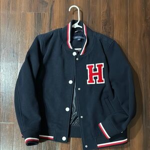 Tommy Hilfiger Navy Varsity Jacket